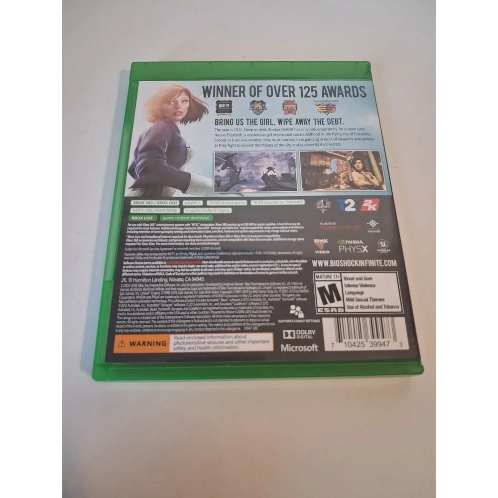 BioShock Infinite (Microsoft Xbox One/Xbox 360)